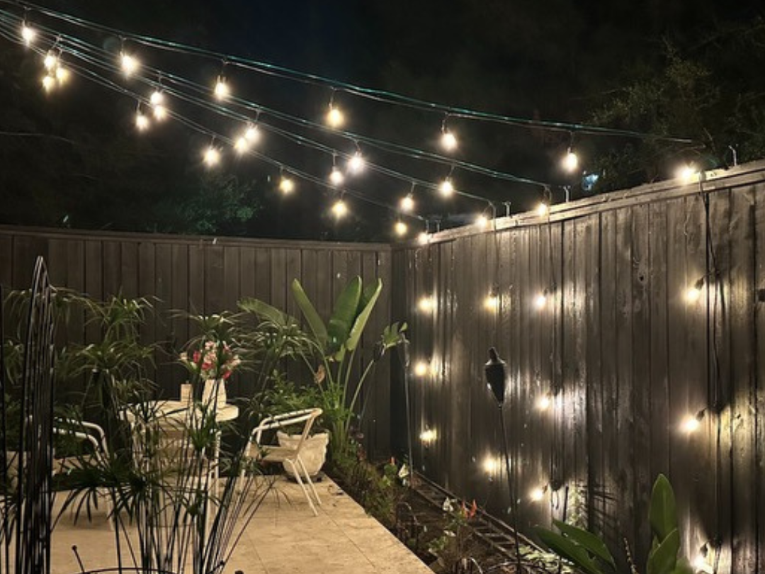 A landscape lighting