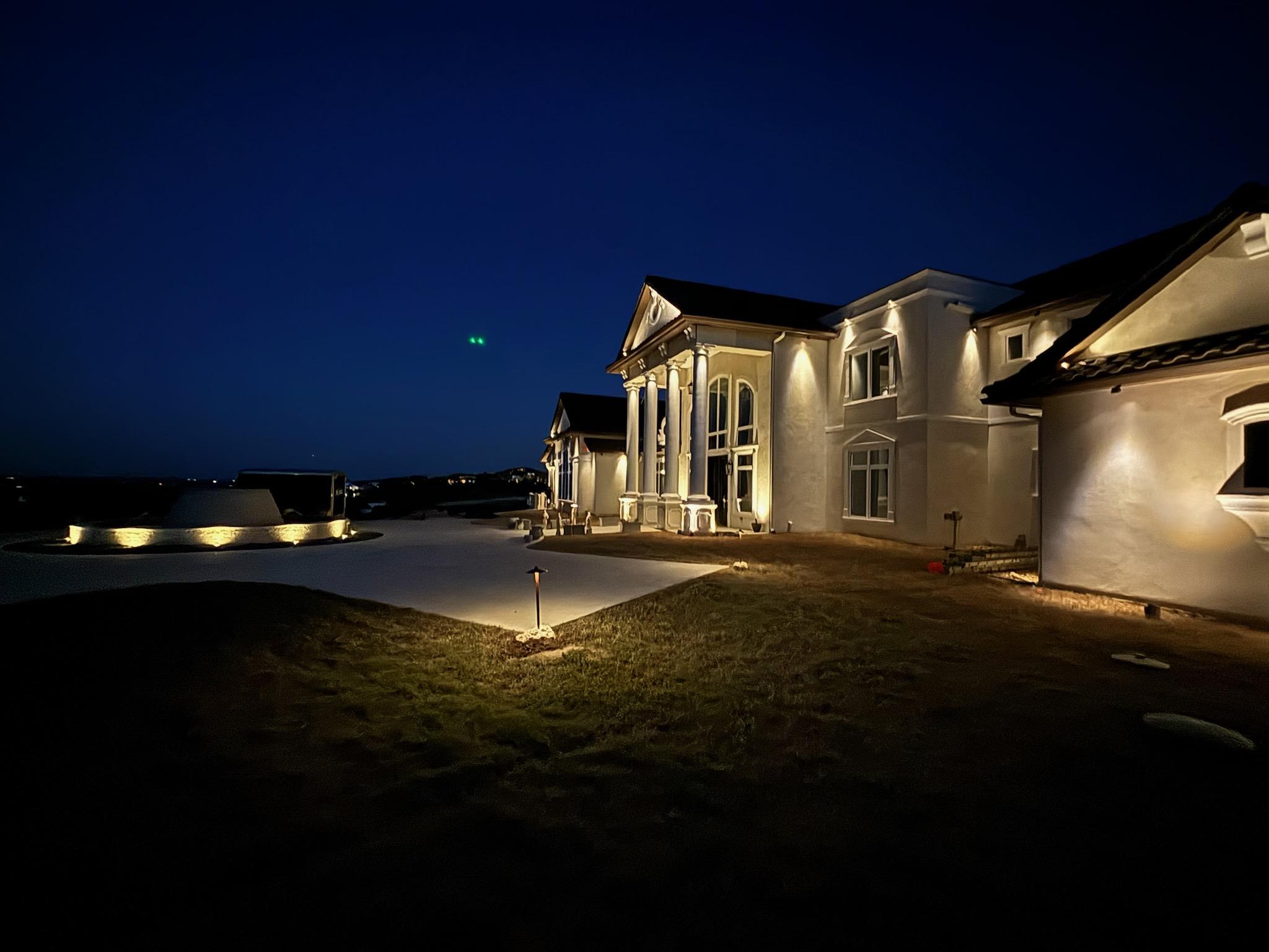 A sample lighting in a house