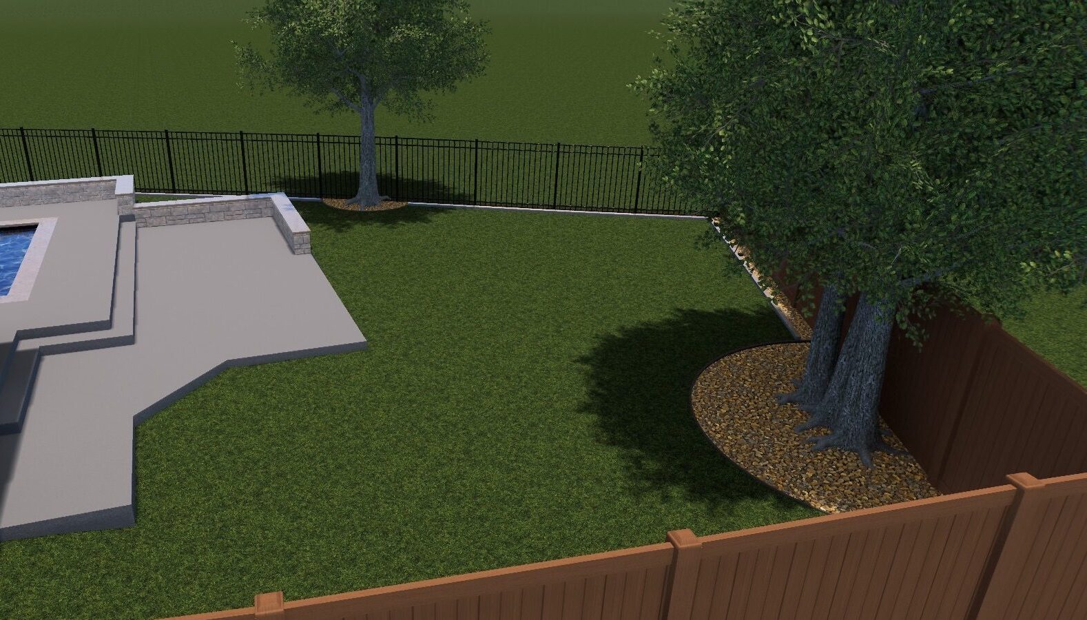 A very good landscaping design