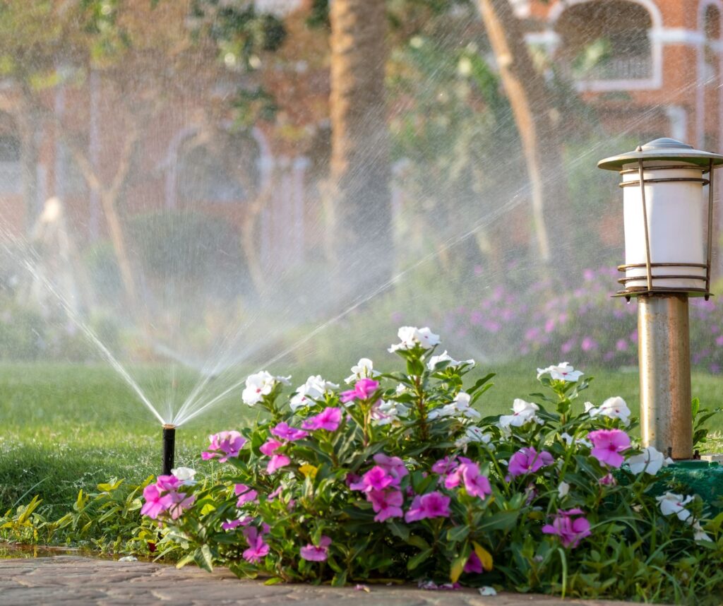 A sample of a sprinkler for gardening