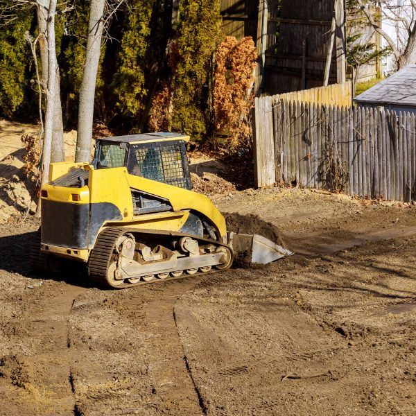 An equipment used for land clearing